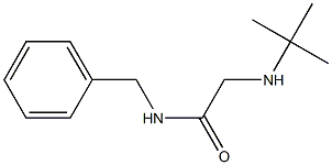 N-benzyl-2-(tert-butylamino)acetamide Structure