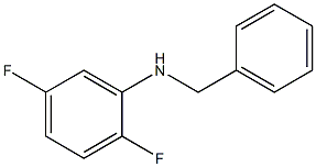 N-benzyl-2,5-difluoroaniline Structure