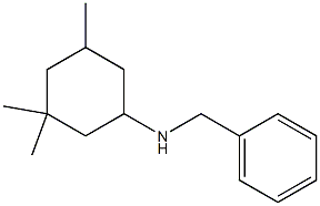 N-benzyl-3,3,5-trimethylcyclohexan-1-amine,,结构式