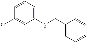 N-benzyl-3-chloroaniline Structure