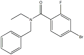 N-benzyl-4-bromo-N-ethyl-2-fluorobenzamide