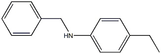 N-benzyl-4-ethylaniline Structure