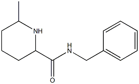 N-benzyl-6-methylpiperidine-2-carboxamide Struktur