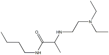 N-butyl-2-{[2-(diethylamino)ethyl]amino}propanamide|