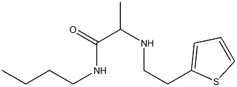 N-butyl-2-{[2-(thiophen-2-yl)ethyl]amino}propanamide