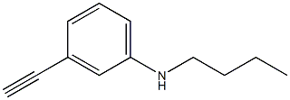 N-butyl-3-ethynylaniline Struktur