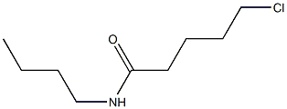 N-butyl-5-chloropentanamide Structure