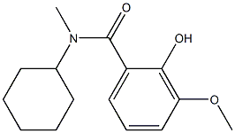  N-cyclohexyl-2-hydroxy-3-methoxy-N-methylbenzamide