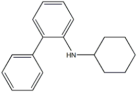 N-cyclohexyl-2-phenylaniline Structure