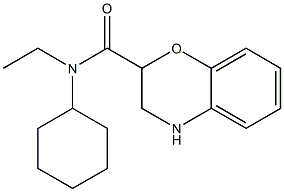 N-cyclohexyl-N-ethyl-3,4-dihydro-2H-1,4-benzoxazine-2-carboxamide