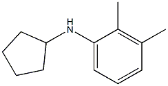 N-cyclopentyl-2,3-dimethylaniline Structure