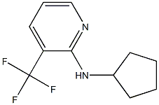 N-cyclopentyl-3-(trifluoromethyl)pyridin-2-amine Structure