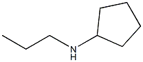 N-cyclopentyl-N-propylamine Structure