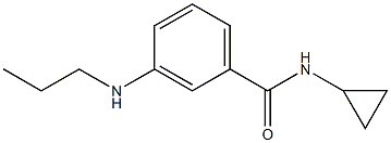 N-cyclopropyl-3-(propylamino)benzamide