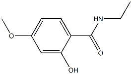 N-ethyl-2-hydroxy-4-methoxybenzamide 化学構造式