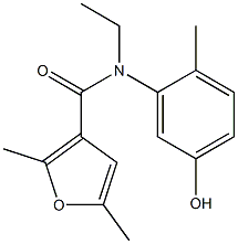 N-ethyl-N-(5-hydroxy-2-methylphenyl)-2,5-dimethylfuran-3-carboxamide