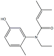  N-ethyl-N-(5-hydroxy-2-methylphenyl)-3-methylbut-2-enamide