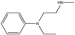 N-ethyl-N-[2-(methylamino)ethyl]aniline Structure