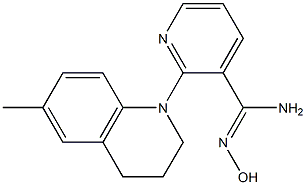N'-hydroxy-2-(6-methyl-3,4-dihydroquinolin-1(2H)-yl)pyridine-3-carboximidamide