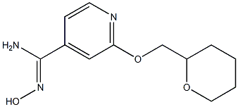 N'-hydroxy-2-(tetrahydro-2H-pyran-2-ylmethoxy)pyridine-4-carboximidamide