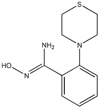 N'-hydroxy-2-(thiomorpholin-4-yl)benzene-1-carboximidamide