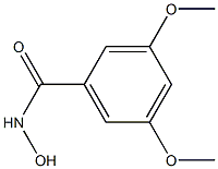 N-hydroxy-3,5-dimethoxybenzamide 化学構造式