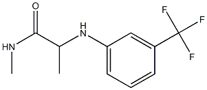 N-methyl-2-{[3-(trifluoromethyl)phenyl]amino}propanamide