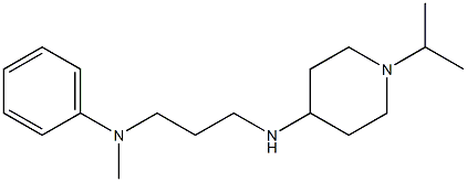 N-methyl-N-(3-{[1-(propan-2-yl)piperidin-4-yl]amino}propyl)aniline