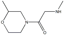 N-methyl-N-[2-(2-methylmorpholin-4-yl)-2-oxoethyl]amine