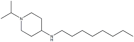 N-octyl-1-(propan-2-yl)piperidin-4-amine Struktur