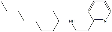 nonan-2-yl[2-(pyridin-2-yl)ethyl]amine Structure