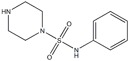 N-phenylpiperazine-1-sulfonamide Structure