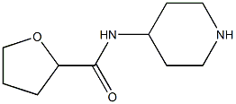 N-piperidin-4-yltetrahydrofuran-2-carboxamide 结构式