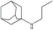 N-propyladamantan-1-amine 结构式