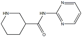 N-pyrimidin-2-ylpiperidine-3-carboxamide Structure