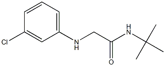 N-tert-butyl-2-[(3-chlorophenyl)amino]acetamide