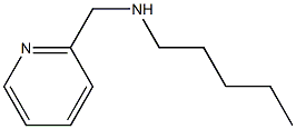 pentyl(pyridin-2-ylmethyl)amine 化学構造式
