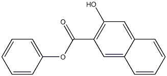 phenyl 3-hydroxynaphthalene-2-carboxylate Structure