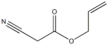 prop-2-en-1-yl 2-cyanoacetate,,结构式