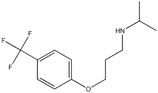 propan-2-yl({3-[4-(trifluoromethyl)phenoxy]propyl})amine|