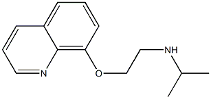 propan-2-yl[2-(quinolin-8-yloxy)ethyl]amine