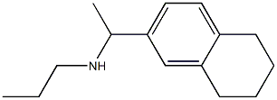 propyl[1-(5,6,7,8-tetrahydronaphthalen-2-yl)ethyl]amine Structure