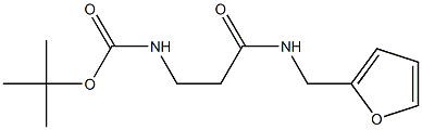 tert-butyl 3-[(2-furylmethyl)amino]-3-oxopropylcarbamate