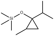  Cyclopropane,  2-methyl-1-(1-methylethyl)-1-[(trimethylsilyl)oxy]-