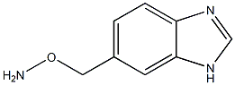 Hydroxylamine,  O-(1H-benzimidazol-6-ylmethyl)- 结构式