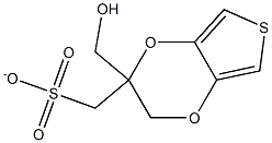 Thieno[3,4-b]-1,4-dioxin-2-methanol,  2,3-dihydro-,  2-methanesulfonate Structure