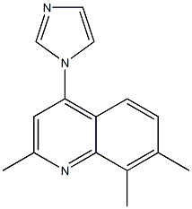 Quinoline,  4-(1H-imidazol-1-yl)-2,7,8-trimethyl-|