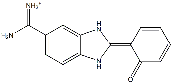 [amino-[(2E)-2-(6-oxo-1-cyclohexa-2,4-dienylidene)-1,3-dihydrobenzoimidazol-5-yl]methylidene]azanium