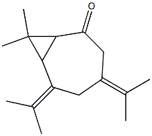 8,8-dimethyl-4,6-dipropan-2-ylidene-bicyclo[5.1.0]octan-2-one