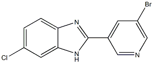 2-(5-Bromo-pyridin-3-yl)-6-chloro-1H-benzoimidazole